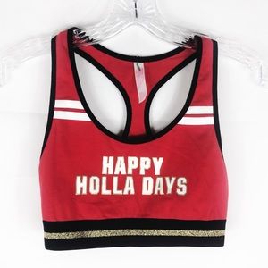 Victoria’s Secret Pink Happy Holla Days Sports Bra